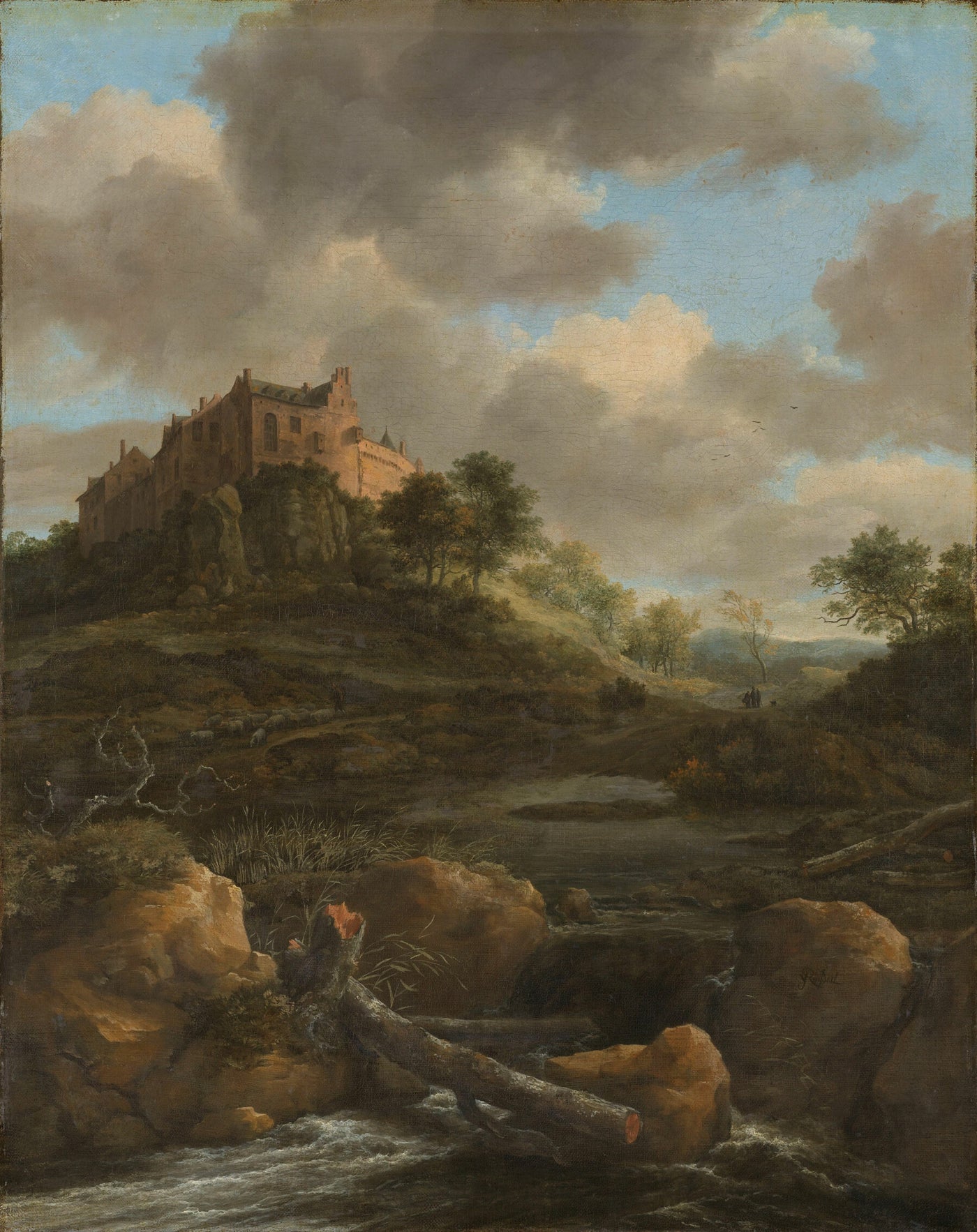 Kasteel Bentheim -Jacob Isaacksz van Ruisdael