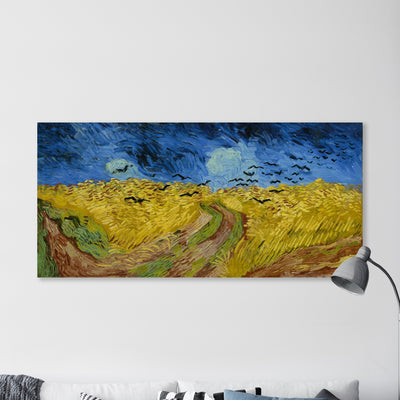 Korenveld met kraaien - Vincent van Gogh