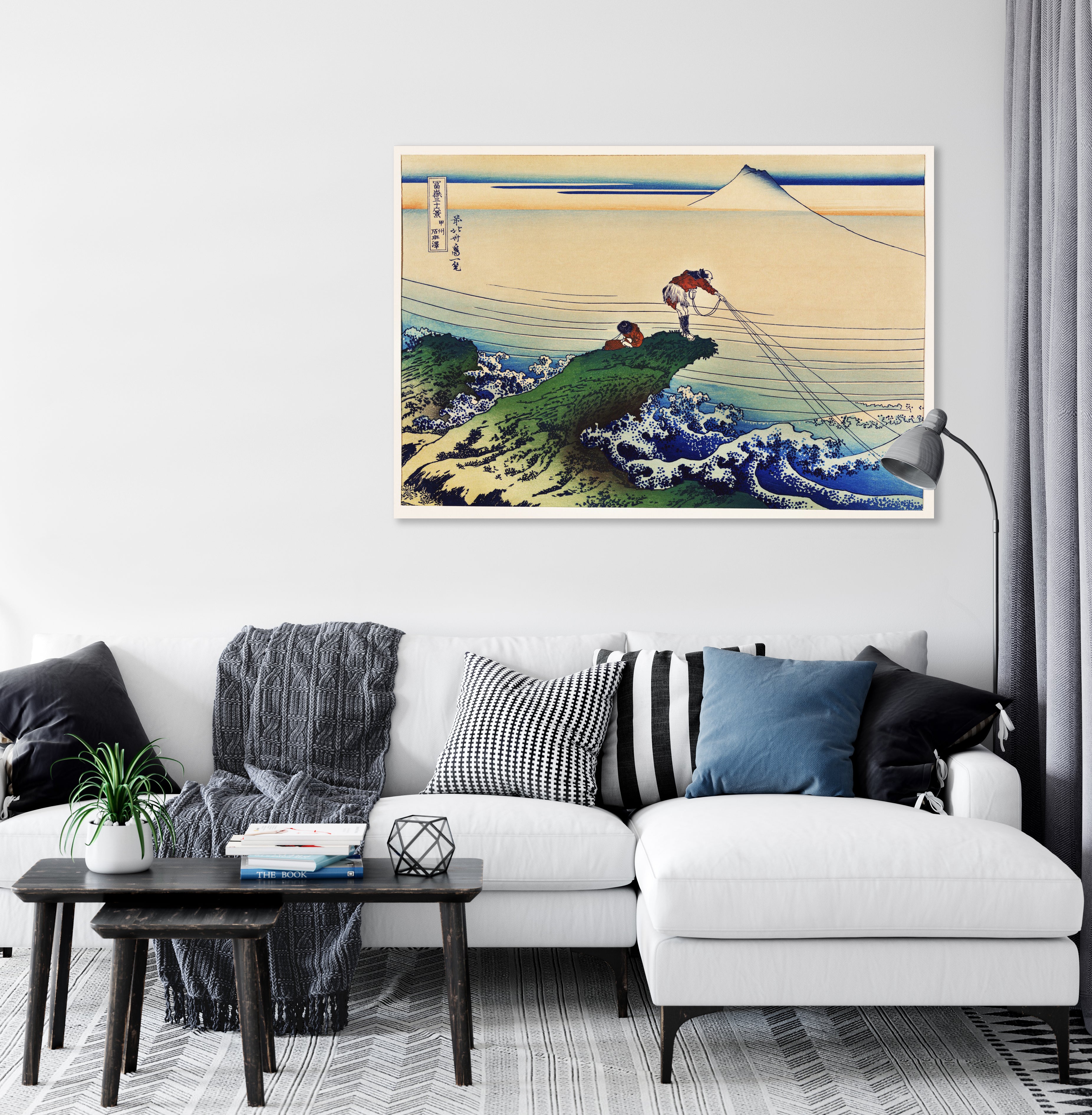 Koshu Kajikazawa - Katsushika Hokusai