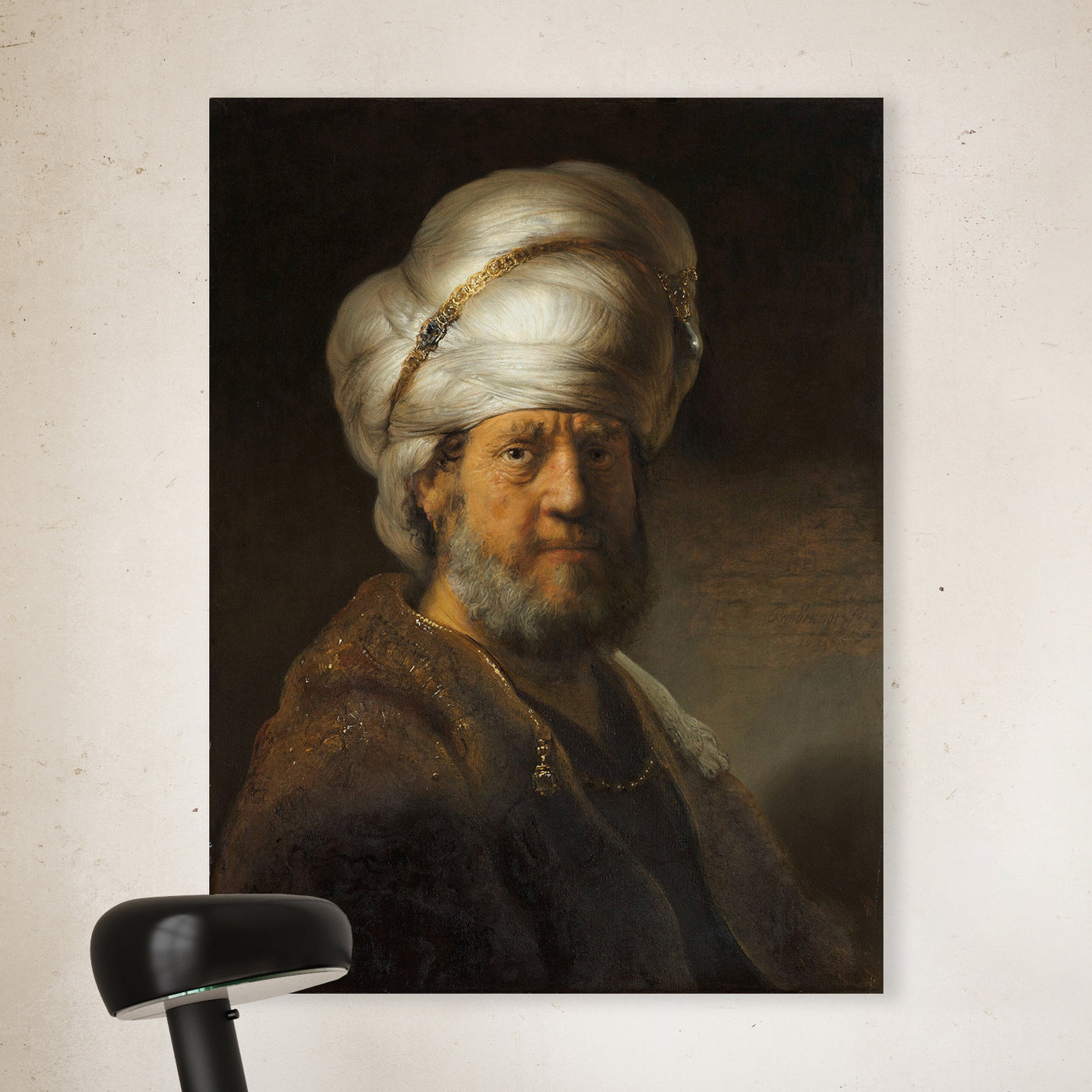 Man in oosterse kleding - Rembrandt van Rijn