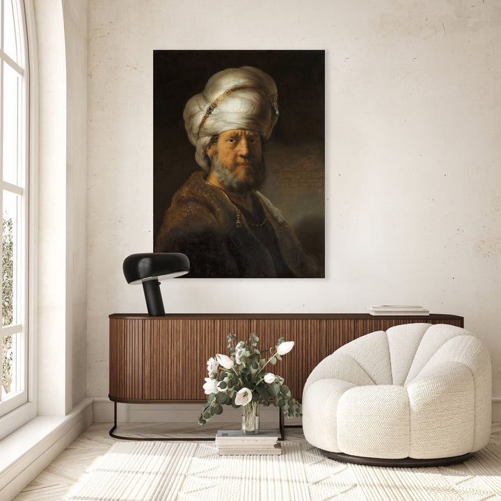 Man in oosterse kleding - Rembrandt van Rijn