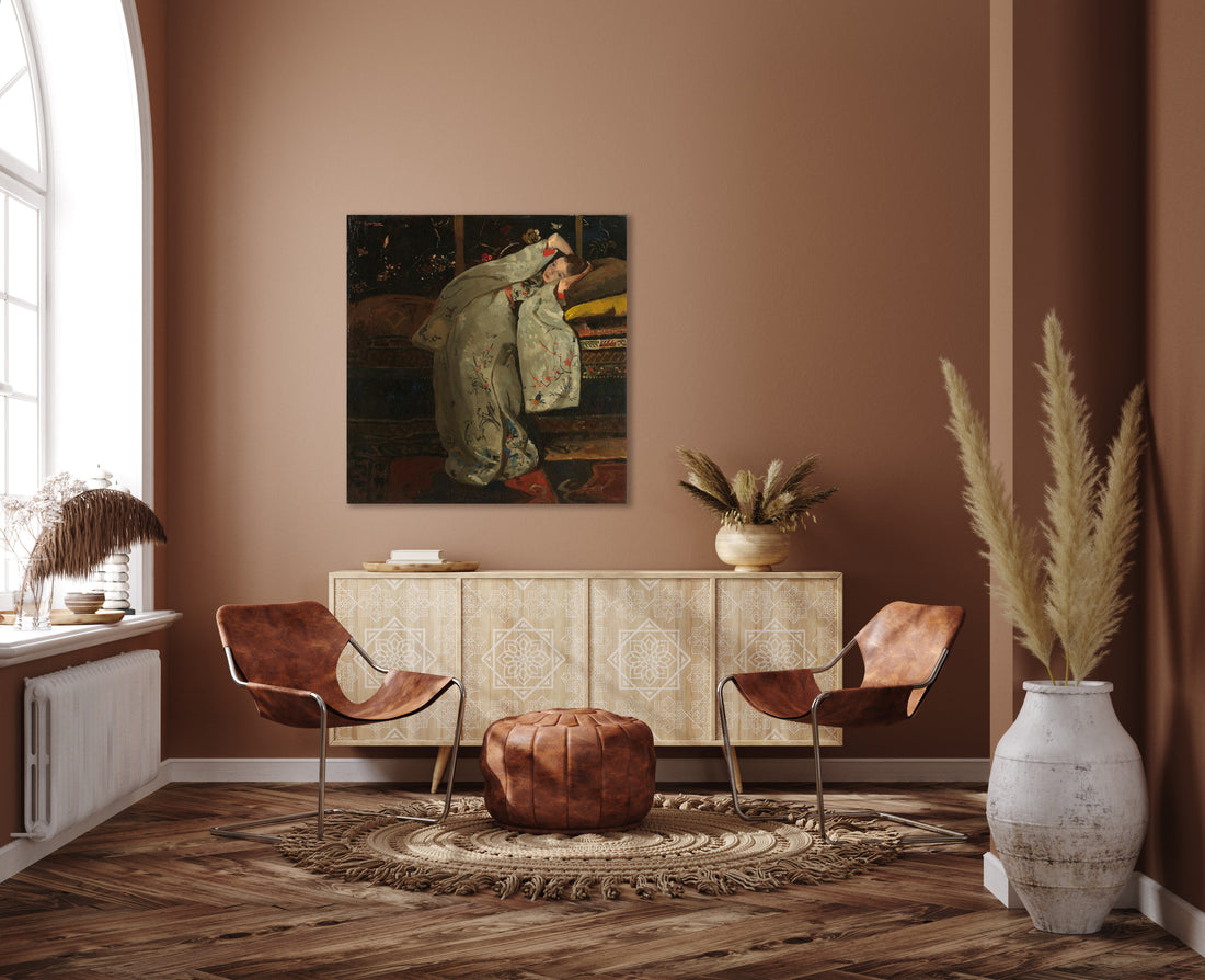 Meisje in witte kimono - George Hendrik Breitner