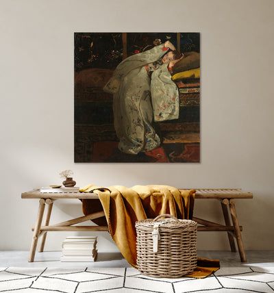 Meisje in witte kimono - George Hendrik Breitner