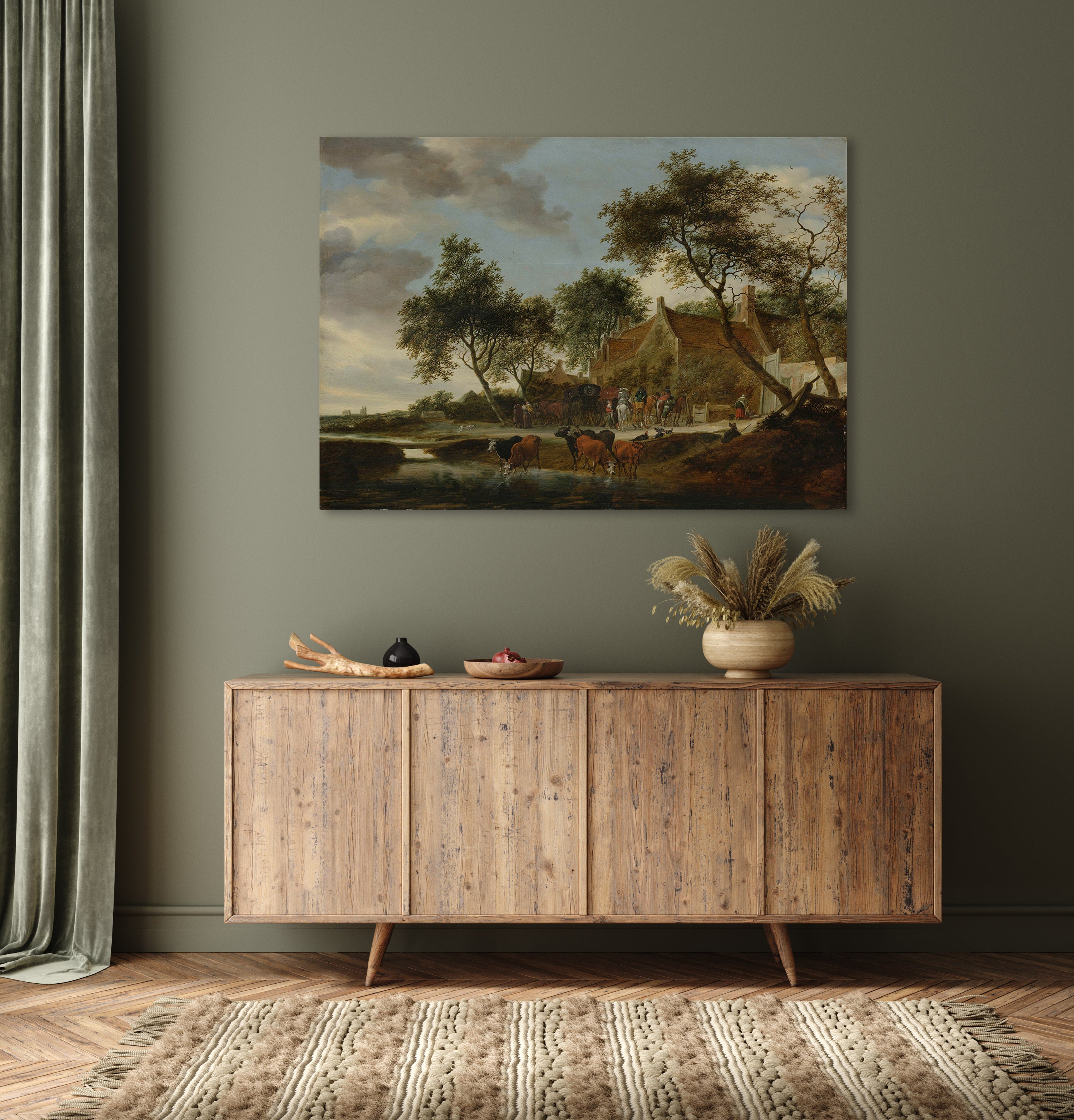 Pleisterplaats - Salomon van Ruysdael