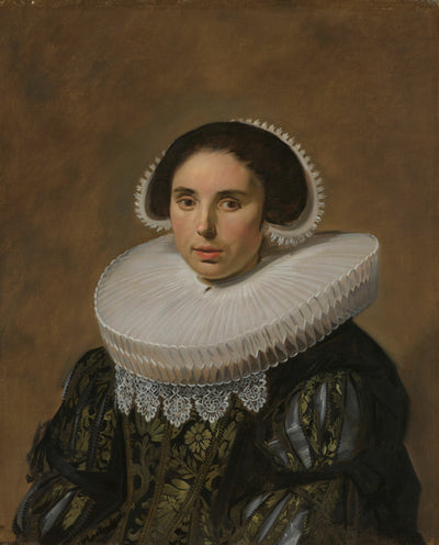 Portret van een vrouw - Frans Hals