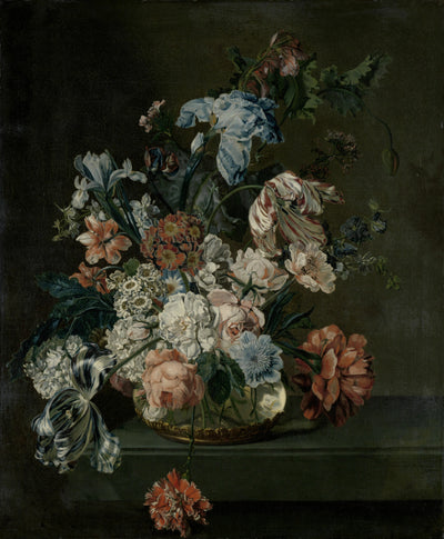 Stilleven met bloemen - Cornelia van der Mijn
