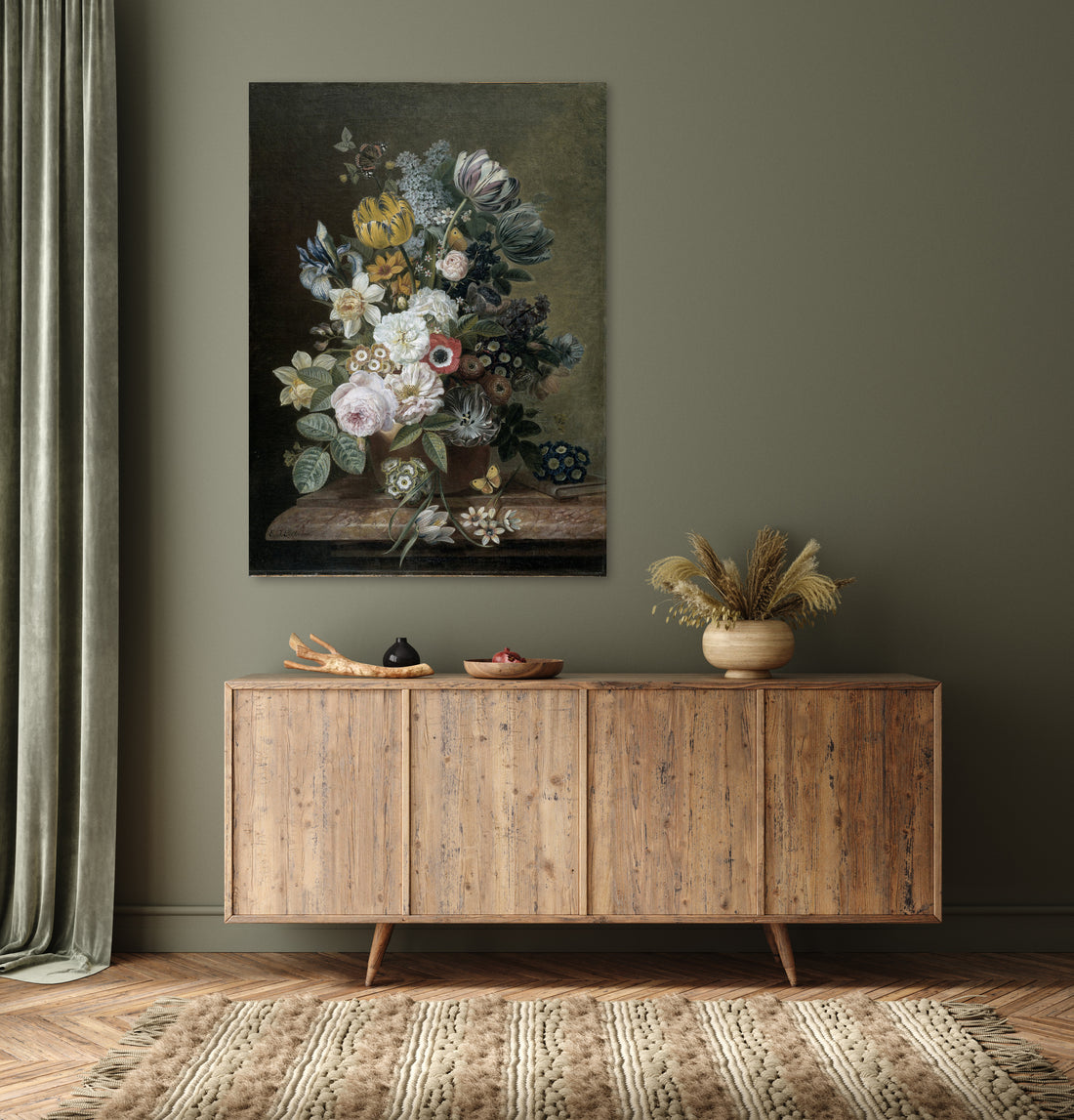 Stilleven met bloemen - Eelke Jelles Eelkema