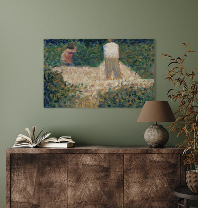 Twee steenbrekers - Georges Seurat