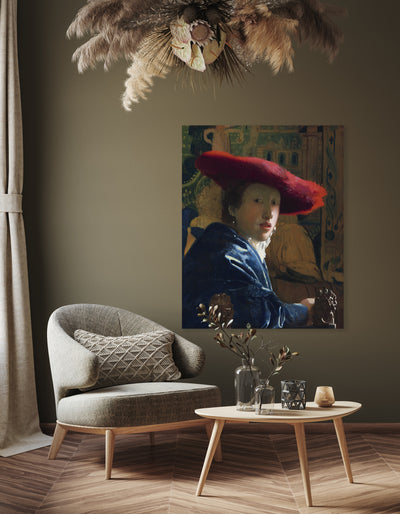 Meisje met de rode hoed - Johannes Vermeer
