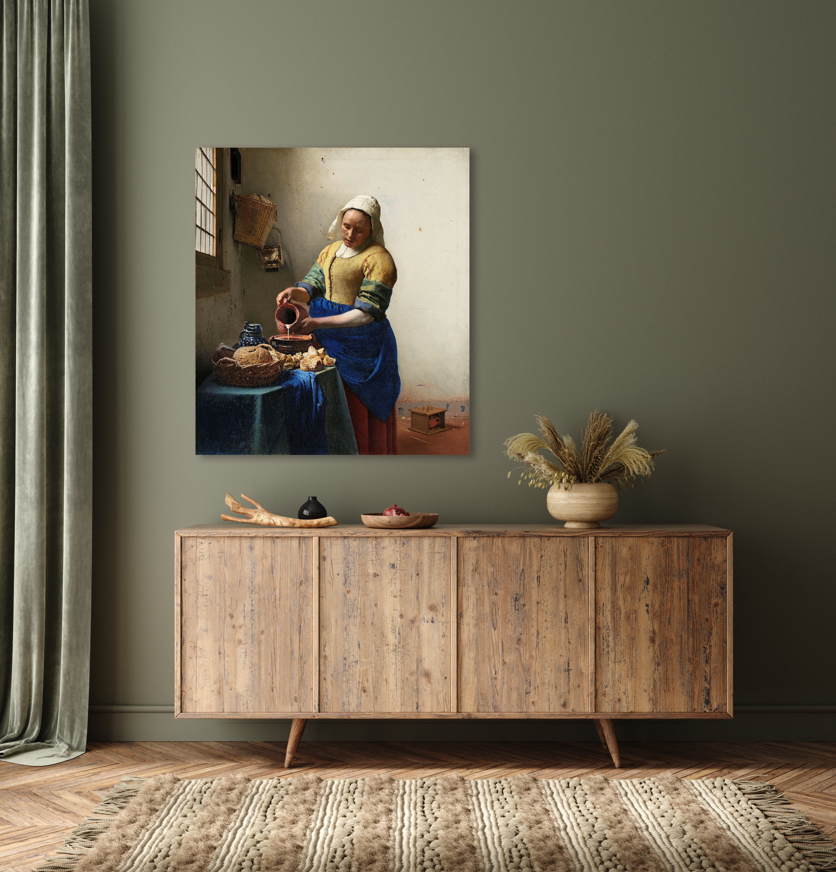 Het melkmeisje - Johannes Vermeer