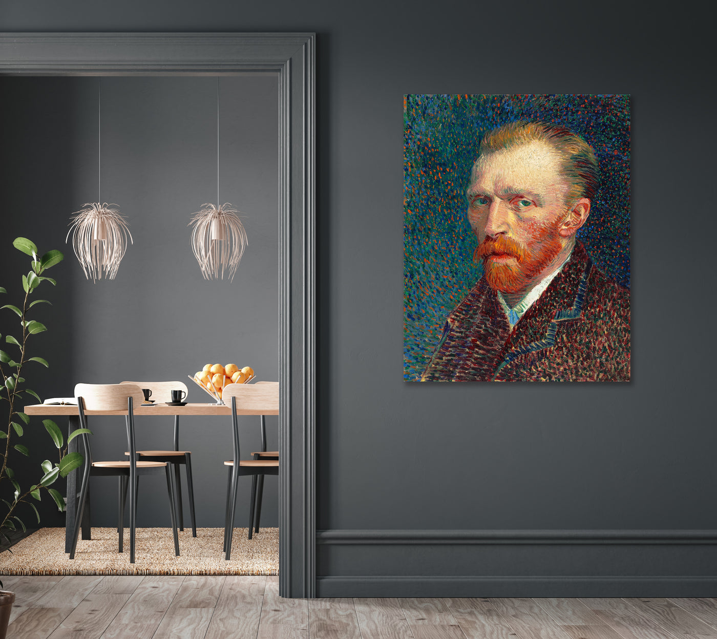 Zelfportret donker - Vincent van Gogh