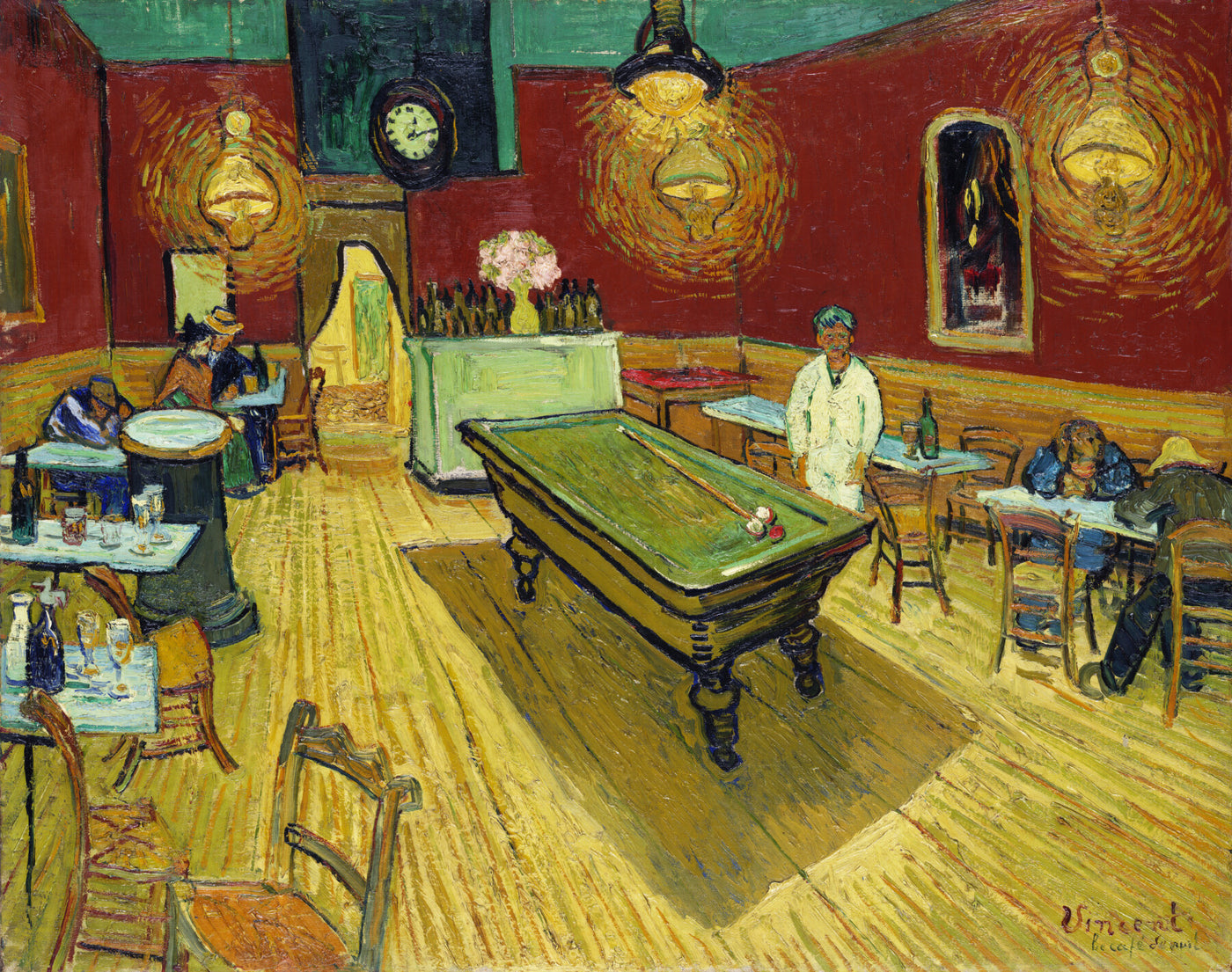 Het nachtcafe - Vincent van Gogh