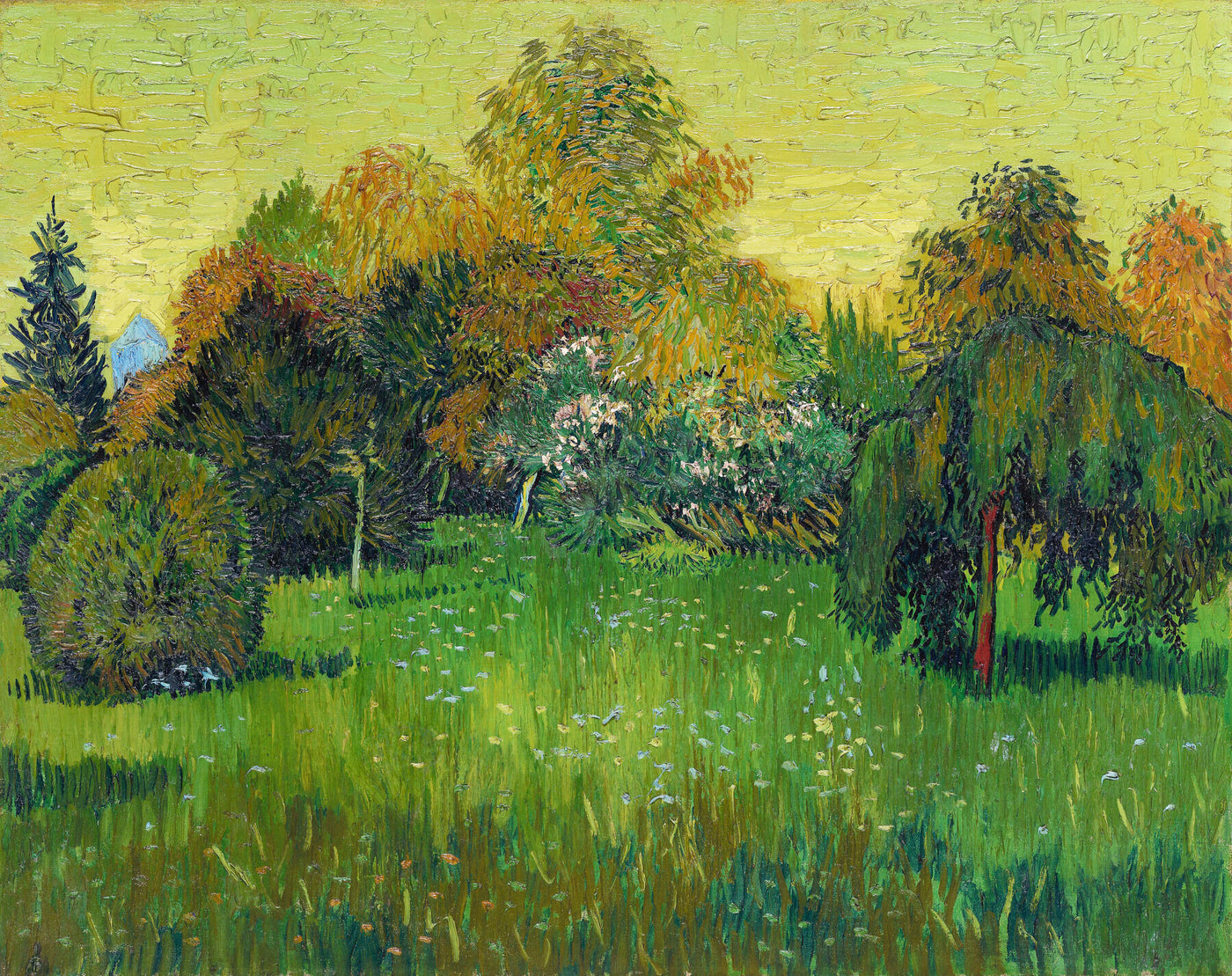 De tuin van de dichter - Vincent van Gogh