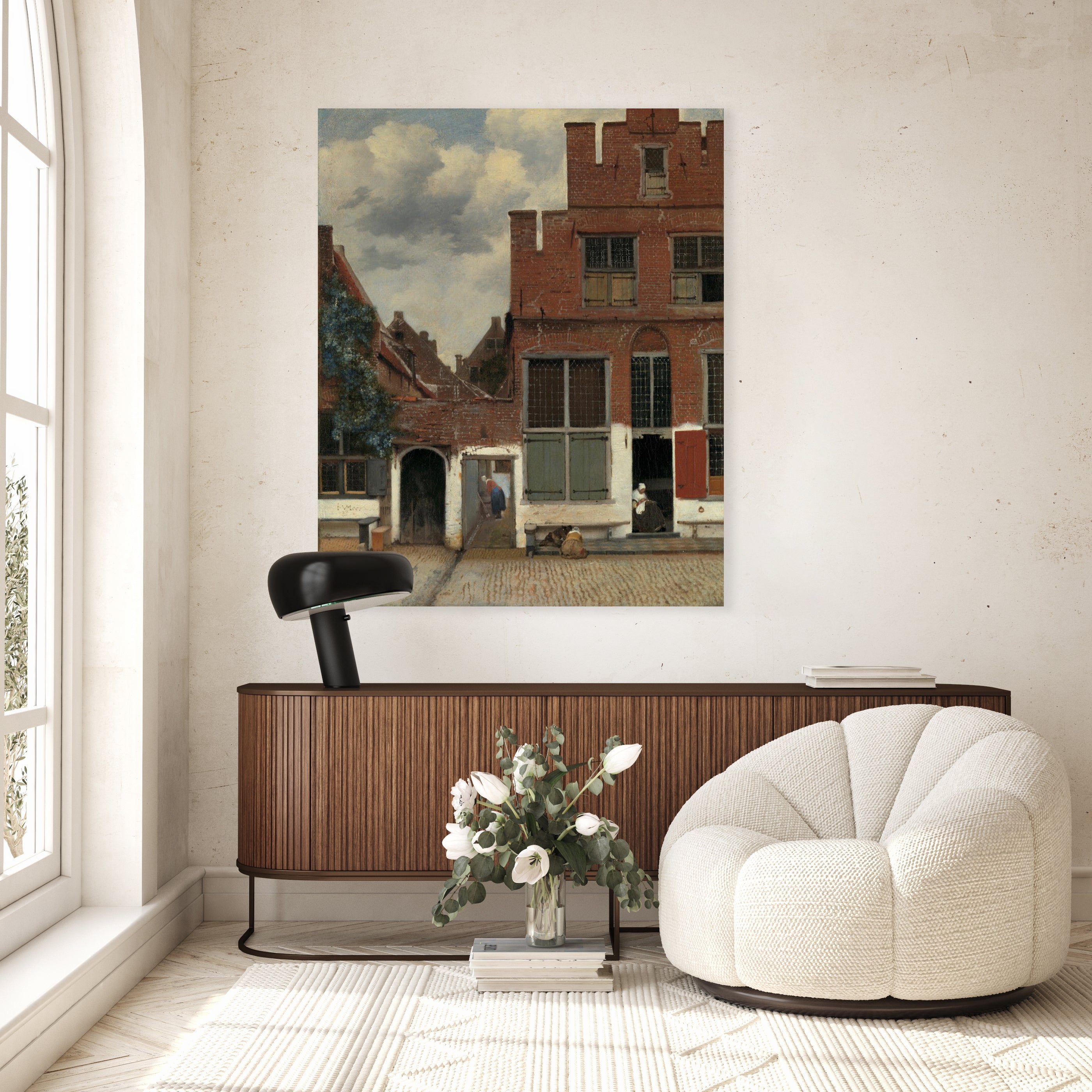 Het straatje - Johannes Vermeer