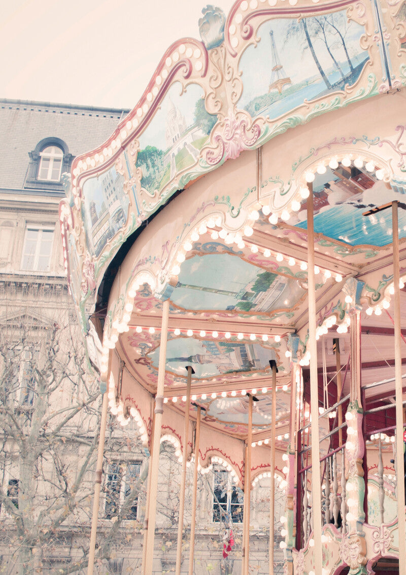 Paris Carousel - Ruby and B Photography