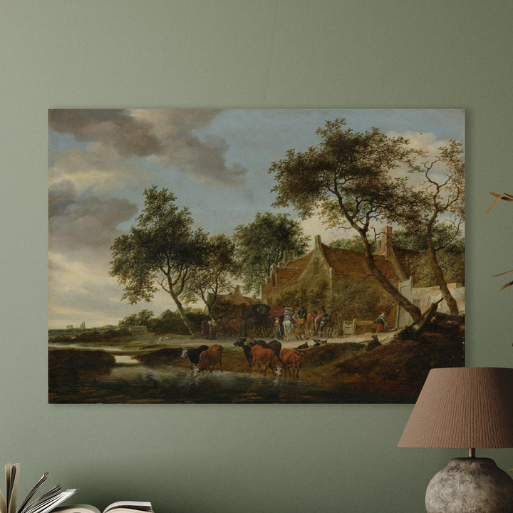 Pleisterplaats - Salomon van Ruysdael