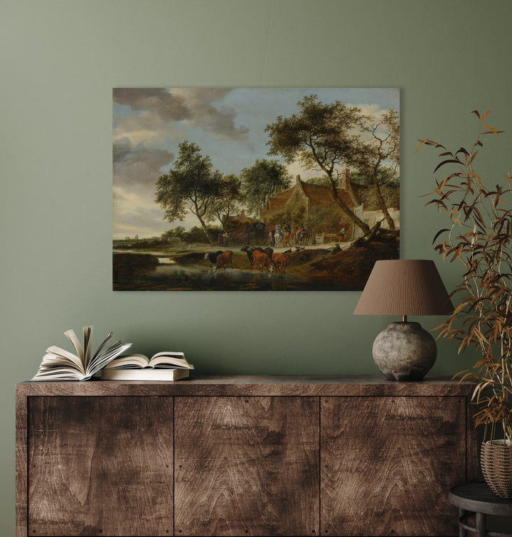 Pleisterplaats - Salomon van Ruysdael