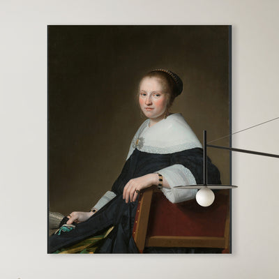 Portret van Maria van Strijp - Johannes Cornelisz. Verspronck