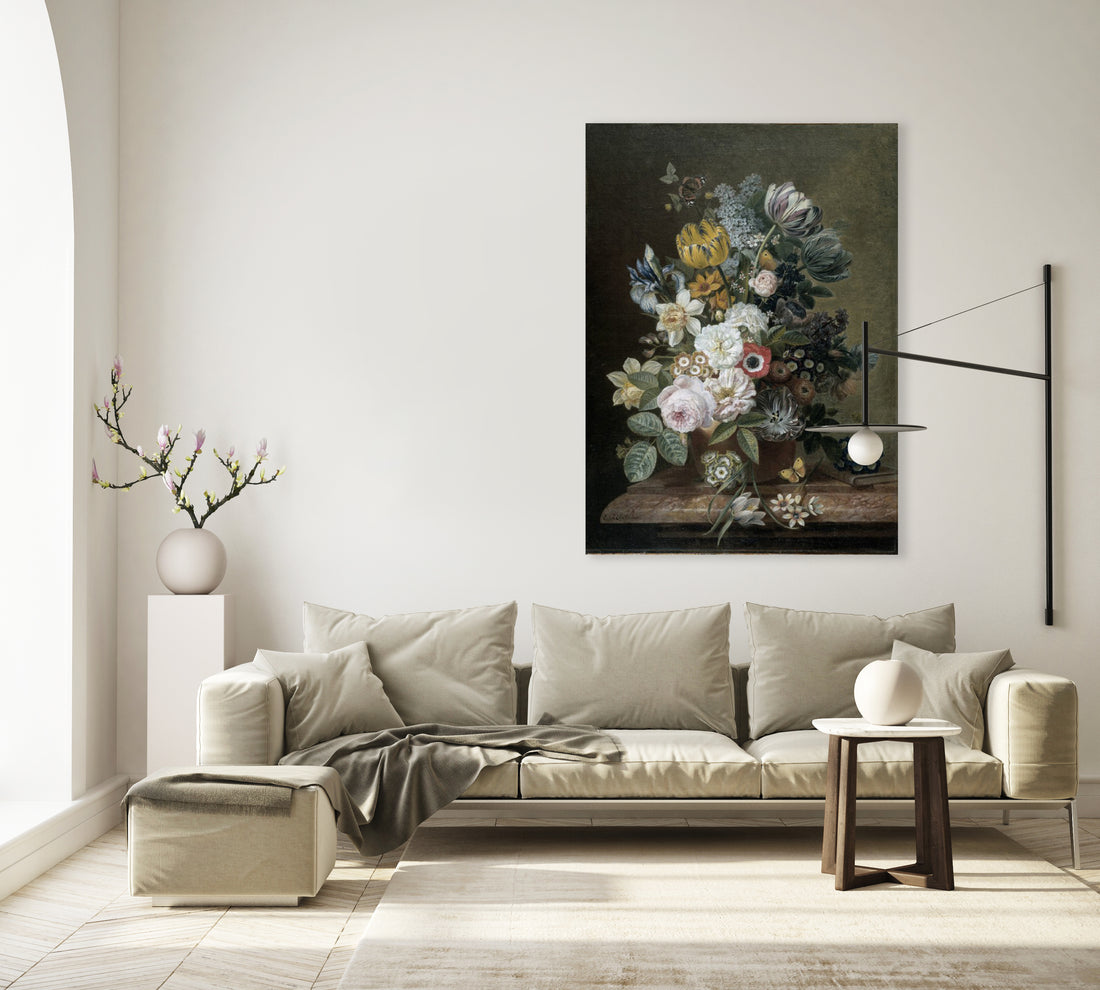 Stilleven met bloemen - Eelke Jelles Eelkema