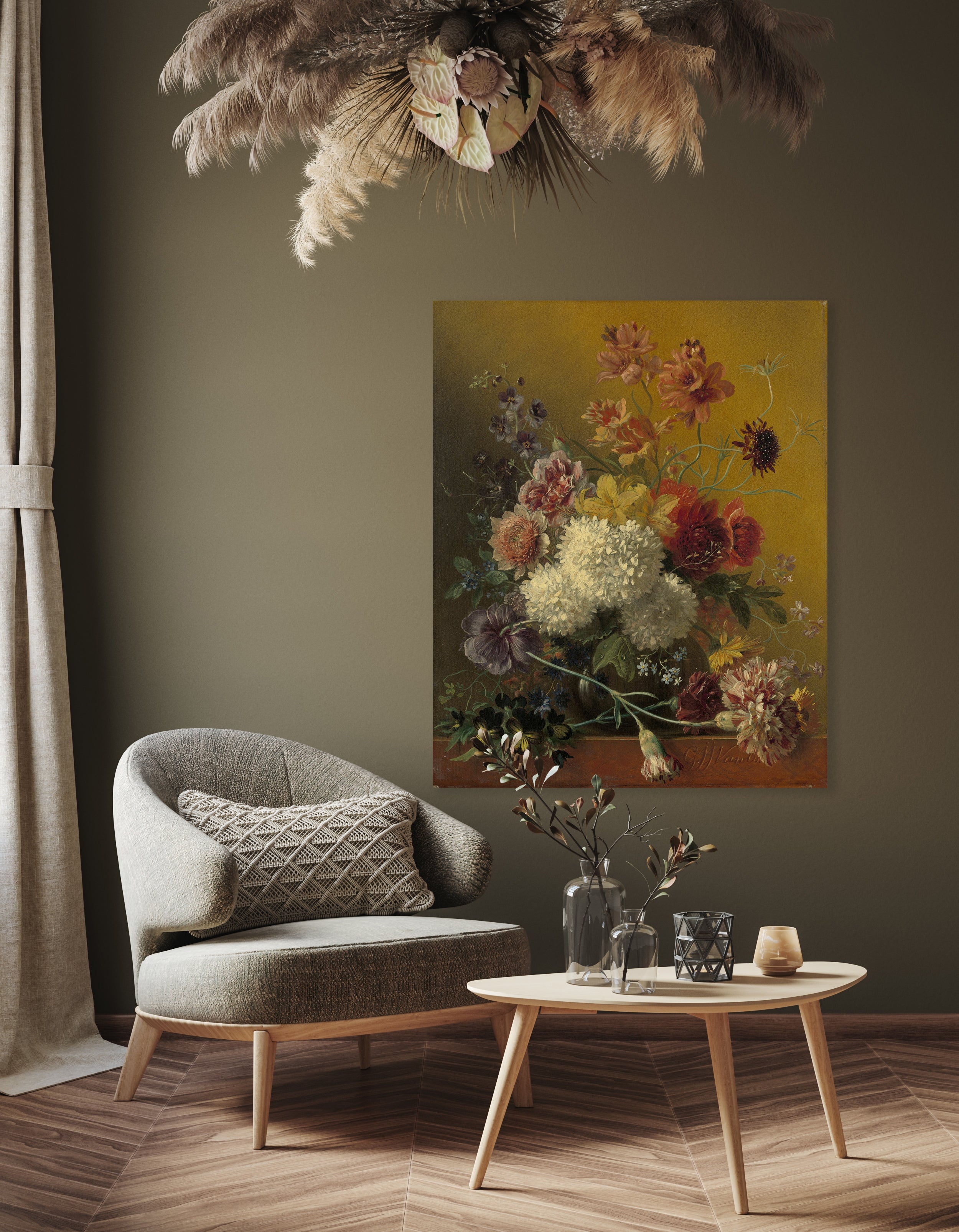 Stilleven met bloemen - Georgius Jacobus Johannes van Os